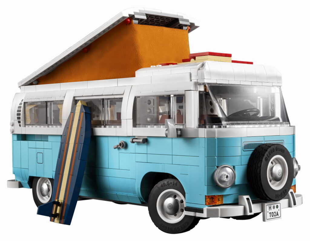 Bricks in Bits LEGO review set Volkswagen Camper T2 10279 surf lifestyle T1 Creator Expert BiB 10220 lanzamiento noticias news