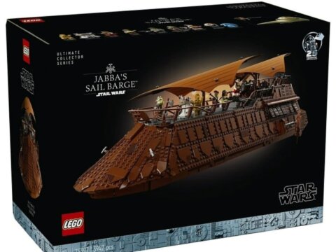 Vamos a las dunas con estilo con el nuevo set de exhibición LEGO Star Wars™ Jabba’s Sail Barge™