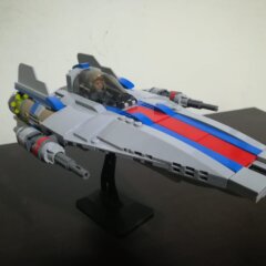 Un A-Wing listo para correr en Le Mans