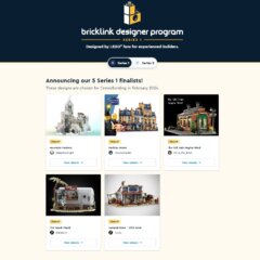 Conoce los 5 finalistas de la Serie 1 del programa de Bricklink Designer